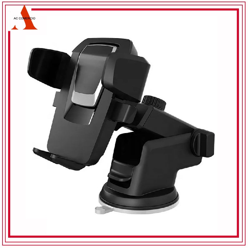 Suporte Celular Gps Carro Veicular - Trava Automática Ajustável