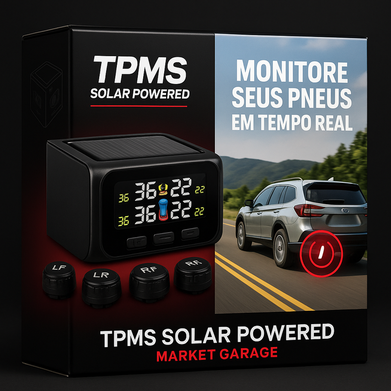 Garaje de mercado con energía solar TPMS