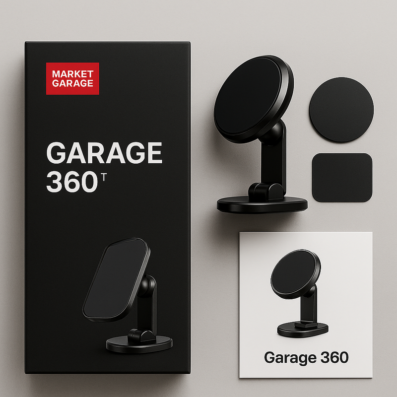 Soporte magnético para coche Garage 360.