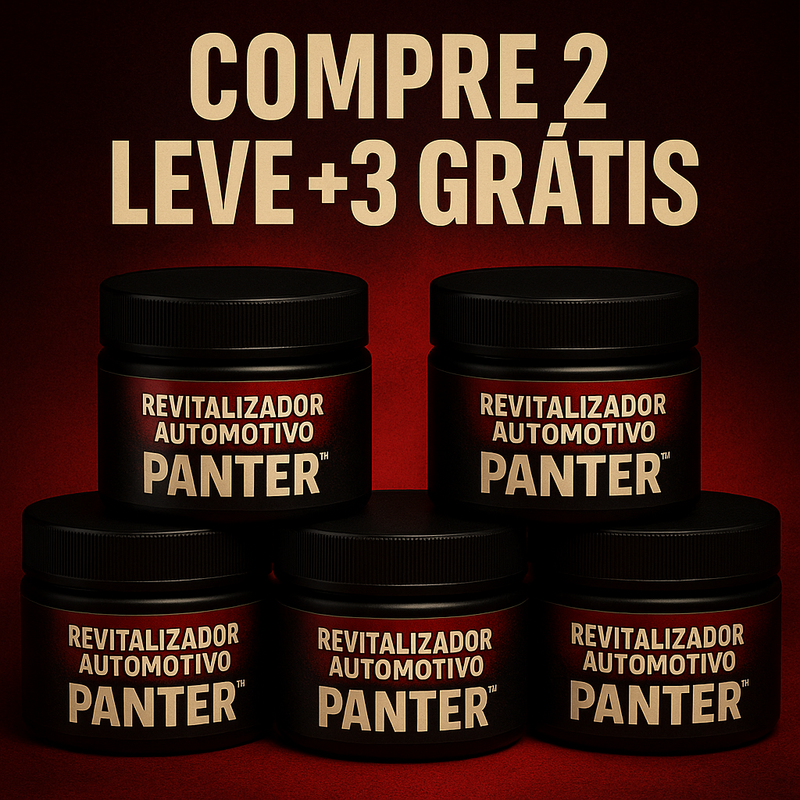 Revitalizador Automotivo Panter™ 🔥Promo Black Friday