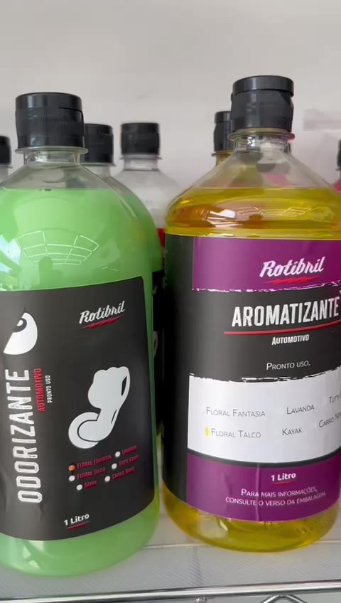 Aromatizante para Lava jato 1L - Cheirinho de Carro Novo Automotivo
