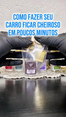 Perfume Automotivo KIT 3 Unidades Pingente Frasco Hominicar 10ml Aromatizante Veicular