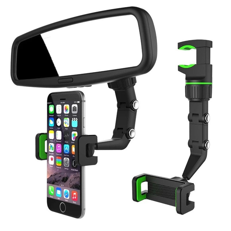 Novo Suporte Multifuncional Carro Espelho Retrovisor e Mesa universal GPS para celular automóvel