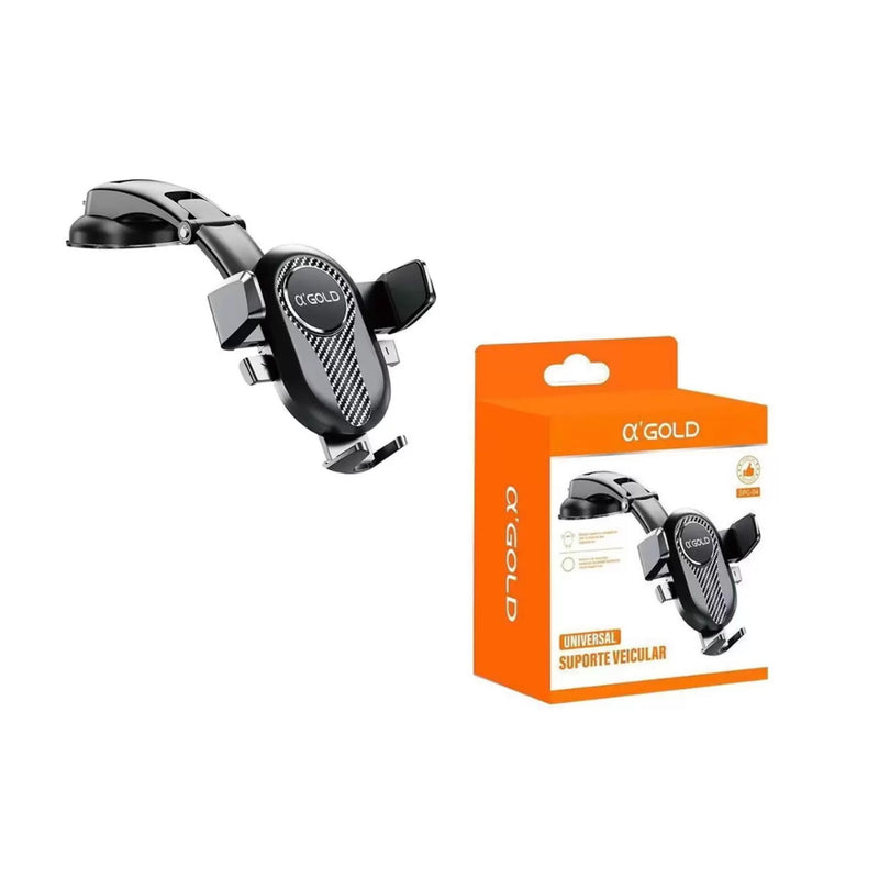 Suporte De Celular Para Carro Suporte articulado Suporte painel Super Fixação Spc-04