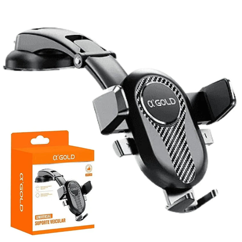 Suporte De Celular Para Carro Suporte articulado Suporte painel Super Fixação Spc-04