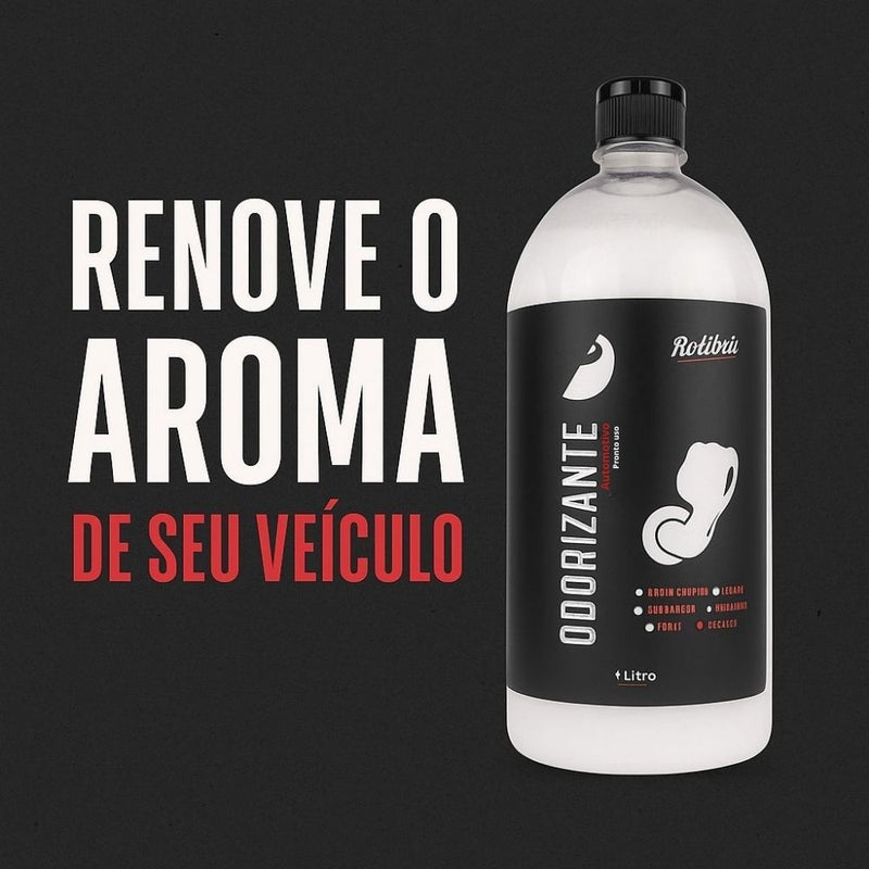 Aromatizante para Lava jato 1L - Cheirinho de Carro Novo Automotivo