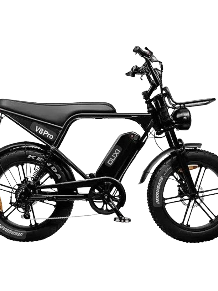 🚀 Bicicleta Elétrica Ouxi V8 Pro 1000W – Banco Alongado | Freios Hidráulicos | 1 Ano de Garantia