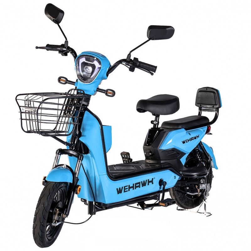 Bicicleta Elétrica Scooter 500w WeHawk Basket WX-02 32Km/h Autonomia 40Km