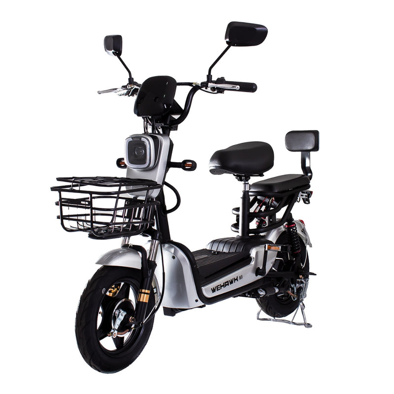 Bicicleta Elétrica WeHawk Prime WX-04 500W Moto Elétrica sem Carteira Autonomia 40Km