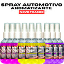 Kit 9 Cheirinho Spray 100ml para Carro | Odorizador e Aromatizante | Perfume Automotivo | Carro Novo