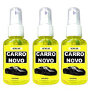 Kit 3 Cheirinho CARRO NOVO Spray Automotivo para Carro Aromatizante de Qualidade Concentrado NEWCAR